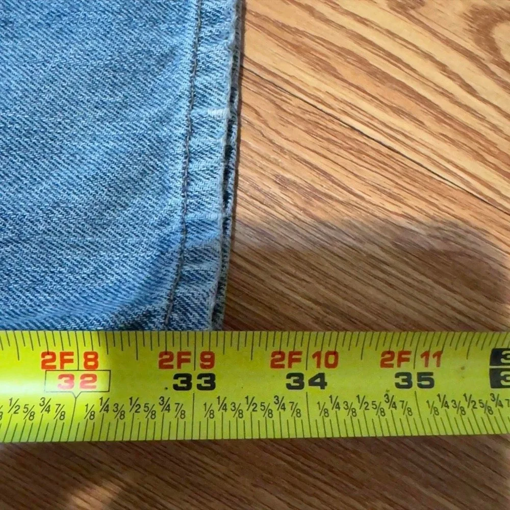 Union Bay Men's Jeans Y2K Baggy Skater Loose Blue 2000s Measures 35x33